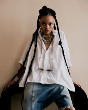 Whitney Peak Instagram - @lofficielbrasil the most fun 

All thanks to the homies
PR: Initiative PR @initiativepr
Photographer/Creative Director/Set Design: Tyler Patrick Kenny @tylerpatrickkenny with @tunnelmediagroup
Editor/Styling/ Creative Director: Gloria Johnson @styledbyglo_2 with @tunnelmediagroup
Makeup: Tyron Machhausen @tyronmachhausen with @thewallgroup Hair: Naeemah Lafond @naeemahlafond
Styling assistants: Ondrea Lee @ondrealee_
Styling assistants: Pili Malawa @pilimalawa
Studio Tech: Reno Ronquillo @renoronq
Studio Tech: Madi Sileo @madisileo
Studio Tech: Ethan Young @ethanyoung
Catering: Anaika Reyes @passionfusionbk Studio:@blancstudiosnyc
Nails @goldroomnails