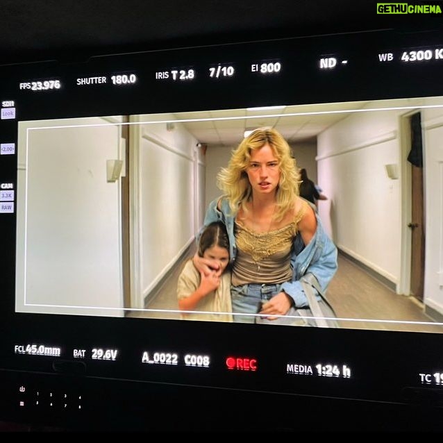 Willa Fitzgerald Instagram - A few of my favorite #bts of DESPERATION ROAD (and mainly featuring @pyperbraun) to celebrate opening day at the box office ❤️🔥