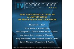 Willa Fitzgerald Instagram - Playing 1/2 of the Madeline Usher you saw on screen was a delicious challenge and a true delight. Mary McDonnell was my lighthouse. Honored to have been nominated alongside my other half. ♥️
