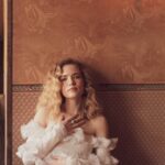Willa Fitzgerald Instagram – silk chiffon @roseandivyjournal