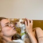 Willa Fitzgerald Instagram - Raging against the machine, reenergizing with dog kisses