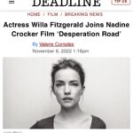 Willa Fitzgerald Instagram - GO VOTE!!! Also, very excited to finally be able to share this news. Much love to the whole #desperationroad family. 💕