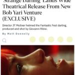 Willa Fitzgerald Instagram - TO SAY I AM THRILLED IS THE UNDERSTATEMENT OF THE YEAR. See you in all the theaters August 23 🔥 #strangedarling