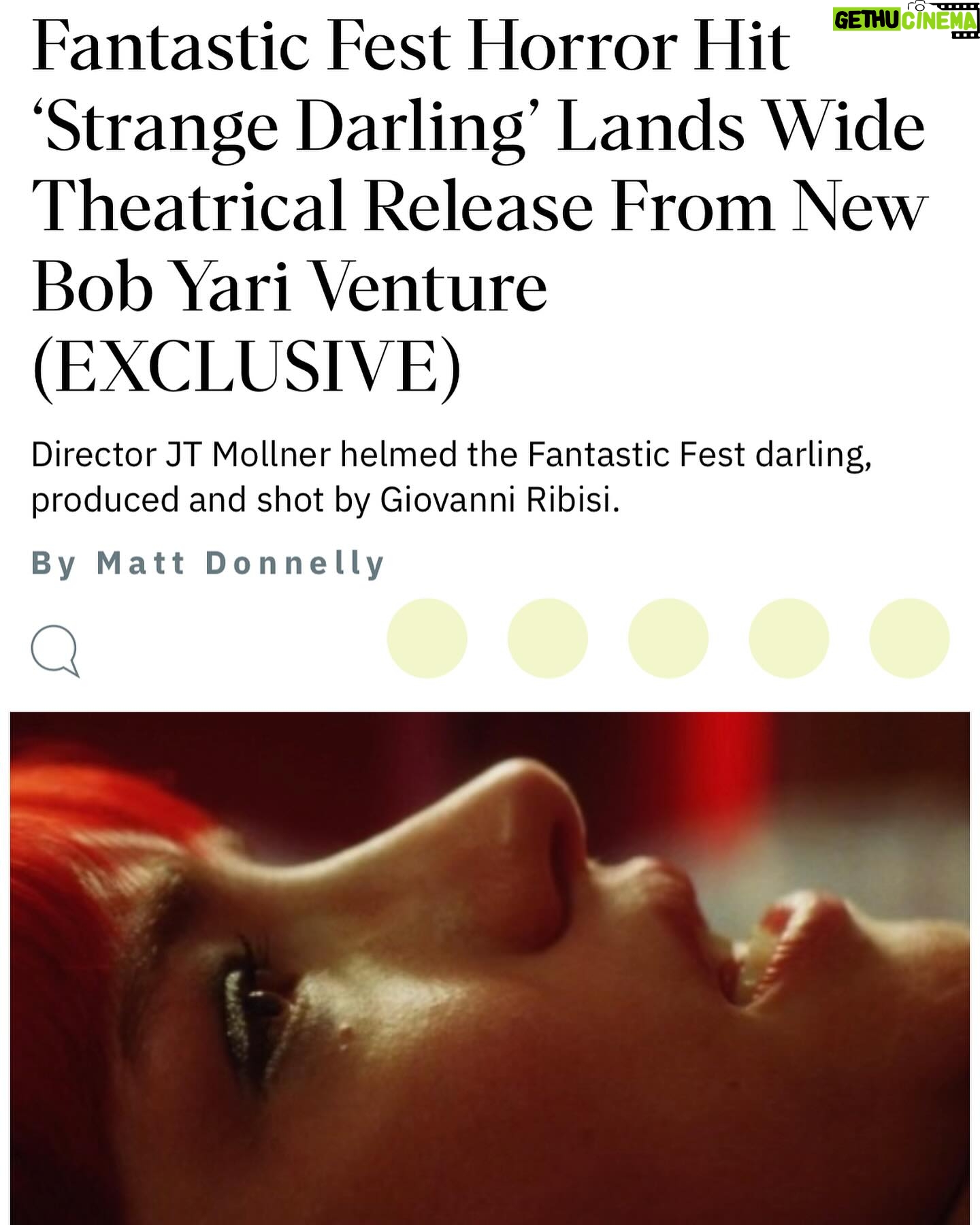 Willa Fitzgerald Instagram - TO SAY I AM THRILLED IS THE UNDERSTATEMENT OF THE YEAR. See you in all the theaters August 23 🔥 #strangedarling