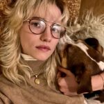 Willa Fitzgerald Instagram - ♥️ It’s this most perfect boy’s THIRD year with me ♥️ He was rescued Feb 1, 2020 @bideawee. Needless to say, these 3 years have been unpredictable, fraught, and challenging but they have also been full of change, growth and exploration. Goose kept me grounded in my days whatever they held. To celebrate the past years journeys, @zahava_heirlooms commemorated all three of my pups adoption anniversaries for me on her gorgeous calendar pendant. And to celebrate Goose, she’s donating to @bideawee for purchases with the code “goose” at checkout. 🐶❤️‍🔥