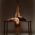 Willa Fitzgerald Instagram – Recreating my fave emoji 🙃 @photobookmagazine