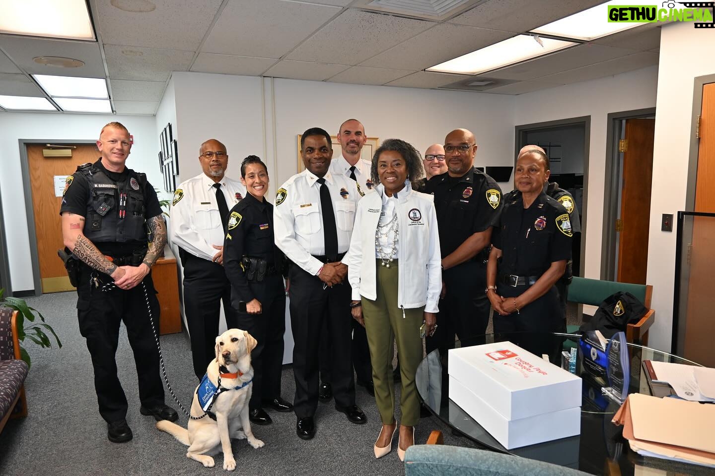 Winsome Earle-Sears Instagram - In honor of National Police Week, I visited several police precincts to show appreciation for our men and women in law enforcement. It was wonderful to show these officers how much they mean to our Commonwealth! They are not only first responders but first rescuers and we are thankful for their service and sacrifice.