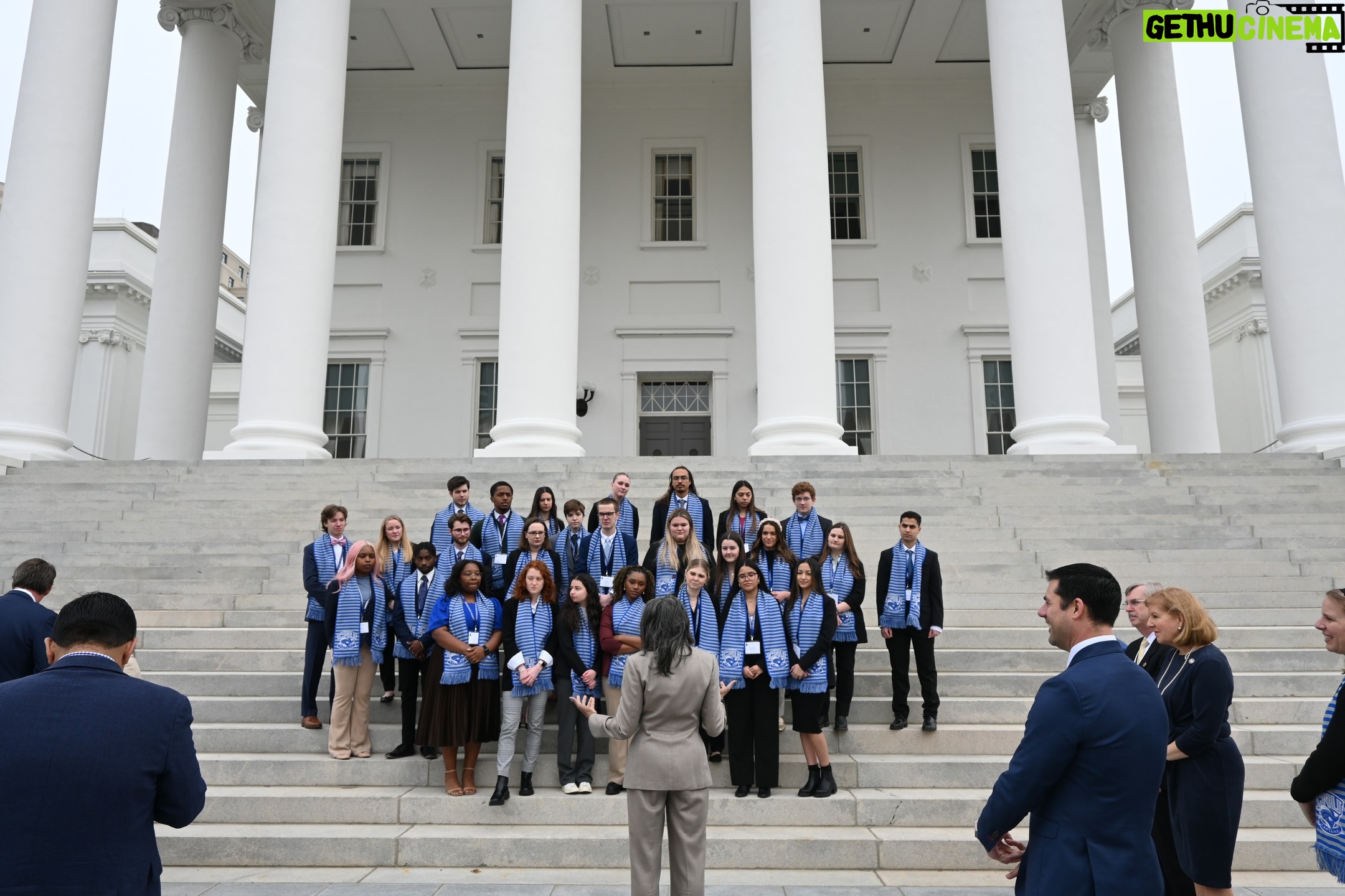 Winsome Earle-Sears Instagram - Meeting young leaders visiting their Capitol is one of the highlights of the Legislative Session for me! During the last few weeks, I had the honor of meeting students from across the Commonwealth - including students from Christopher Newport University and the Cheer team from Stafford High School.