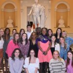 Winsome Earle-Sears Instagram – Meeting young leaders visiting their Capitol is one of the highlights of the Legislative Session for me! During the last few weeks, I had the honor of meeting students from across the Commonwealth – including students from Christopher Newport University and the Cheer team from Stafford High School.