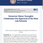 Winsome Earle-Sears Instagram - This week, the Virginia Board of Education approved six additional Lab Schools across Virginia - including new locations at @emoryhenry, @georgemasonu, @roanokecollege, @olddominionu - Newport News and Chesapeake - and @pdcccedu. Congratulations to our newly approved lab schools! I will continue to advocate for innovative opportunities to empower our students to succeed.