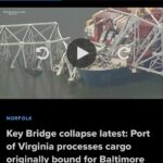 Winsome Earle-Sears Instagram - My thoughts and prayers are with the families of those lost in the Baltimore Key Bridge collapse. In response, Governor @glennyoungkin has affirmed that Virginia stands ready to assist and support Maryland. Additionally, the Port of Virginia will receive ships intended for Baltimore to minimize impending supply chain issues. Find the link to the news article in story.