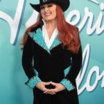 Wynonna Judd Instagram – Did we plan wardrobe around @americanidol or did they plan around me? 🩵🤍🖤

Styled by: @tiffanygiffordstyle 
Custom suit: @johnathankayne 
Hat: @standardhatworks