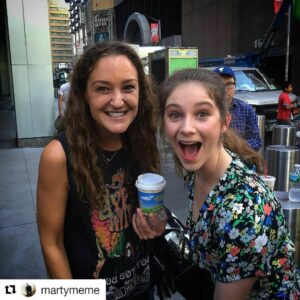 Xenia Goodwin Instagram - We are NOT shooting in times square!!! Is this real life!!!! So excited, New York!!!
#danceacademythemovie #dreamjob 
#Repost @martymeme with @repostapp
・・・
#danceacademythemovie #danceacademy