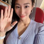 Xenia Chong Instagram - 💜💜💜 Bye~ 與我的旅遊小夥伴出門去✈️ @miyomm @moral_bags #miyommxmoral #xeniachong #hkig #hkactor #followme #莊韻澄 #loveisintheair