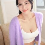 Xenia Chong Instagram - 💜💜💜 I’m not Lazy😌 I am on energy saving mode🔋 📸 @szetosifu 👁️👁️ @clmallhk #xeniachong #clmallhk #hkig #hkactor #followme #莊韻澄 #loveisintheair