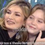 Xhesika Berberi Instagram – Happy birthday to the love of my life @evelinrrushi 
What a privilege to be your auntie 🫶🤍🙌🩵