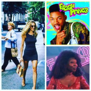 Xosha Roquemore Instagram - Carrie Bradshaw Season2, Fresh Prince of Bel Air, Deloris Van Cartier dahling. Me in 3 hehehe
