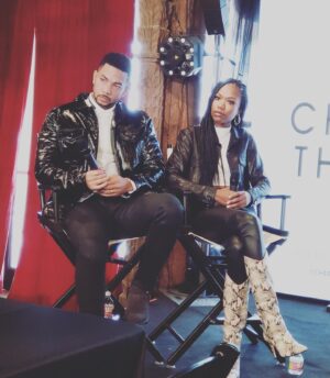 Xosha Roquemore Instagram - @the_blackhouse at Sundance w my fave scene partner. Our panel faces in the last pic😂  #cherishtheday