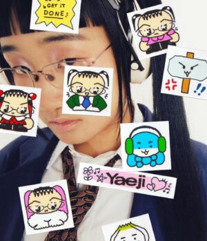 Yaeji Instagram - With A Hammer sticker sheet
made in collaboration with @mini_super_sticker_club and designed by @milkbbi ❤️ available now at yaeji.com