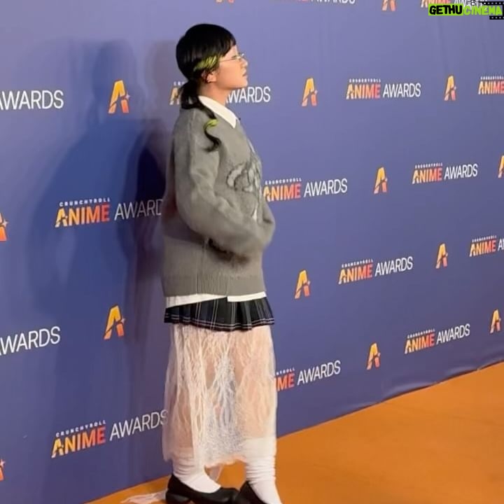 Yaeji Instagram - thank u for inviting me to present at the @animeawards.official @crunchyroll π₯Ήπ€ my childhood dream come true to anyone whose loved anime their whole life but felt like they had to hide it, we finally made it π«Ά wearing @_yuminha_ sweater and a lace skirt i made βοΈ @venicew shoes thrifted skirt and shirt don quixote loose socks π€£ hair color @ququ_raaakun7 hair styling @macha706 makeup @misato__hm π