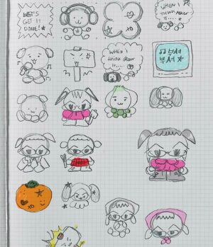 Yaeji Instagram - With A Hammer sticker sheet
made in collaboration with @mini_super_sticker_club and designed by @milkbbi ❤️ available now at yaeji.com