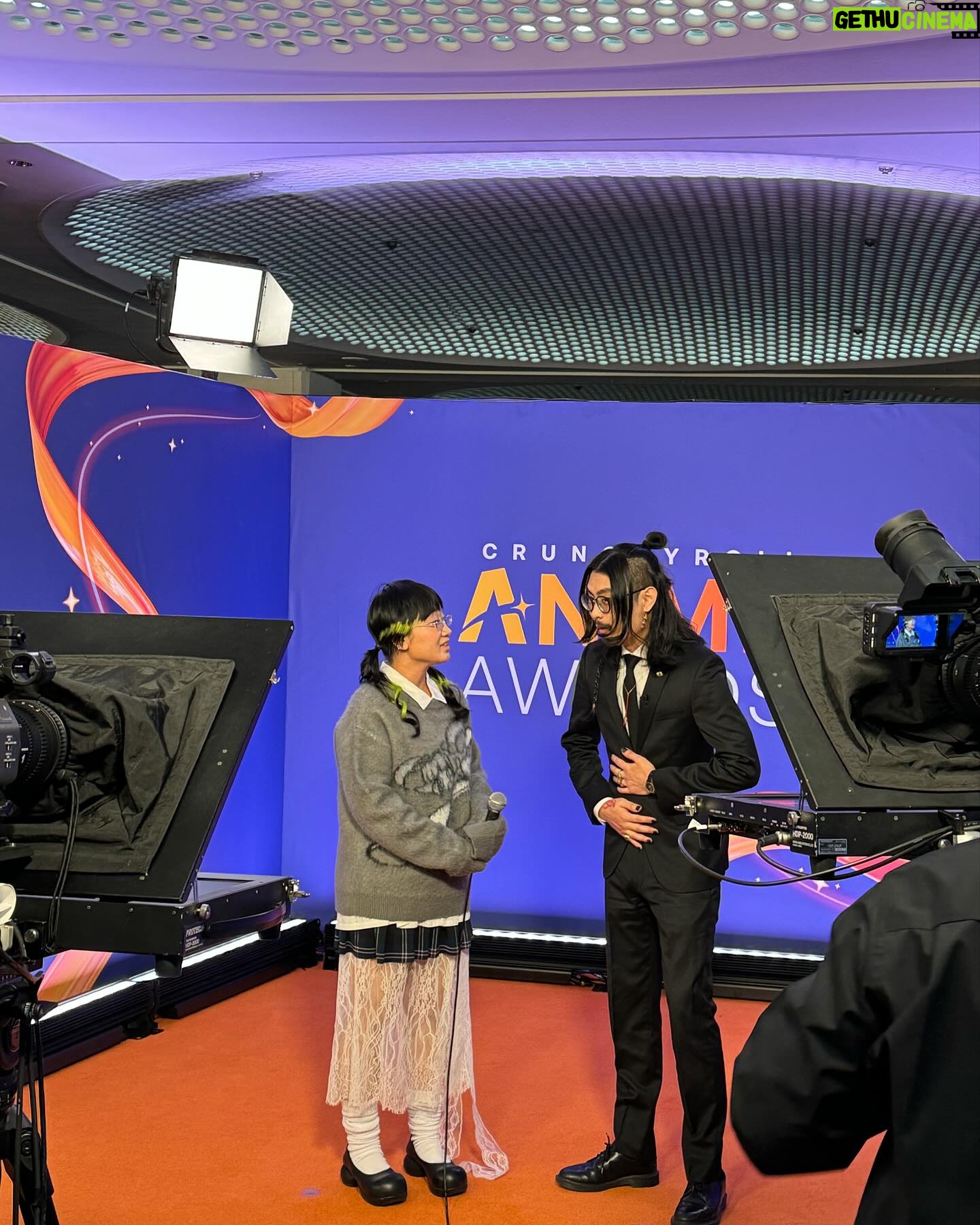 Yaeji Instagram - thank u for inviting me to present at the @animeawards.official @crunchyroll π₯Ήπ€ my childhood dream come true to anyone whose loved anime their whole life but felt like they had to hide it, we finally made it π«Ά wearing @_yuminha_ sweater and a lace skirt i made βοΈ @venicew shoes thrifted skirt and shirt don quixote loose socks π€£ hair color @ququ_raaakun7 hair styling @macha706 makeup @misato__hm π