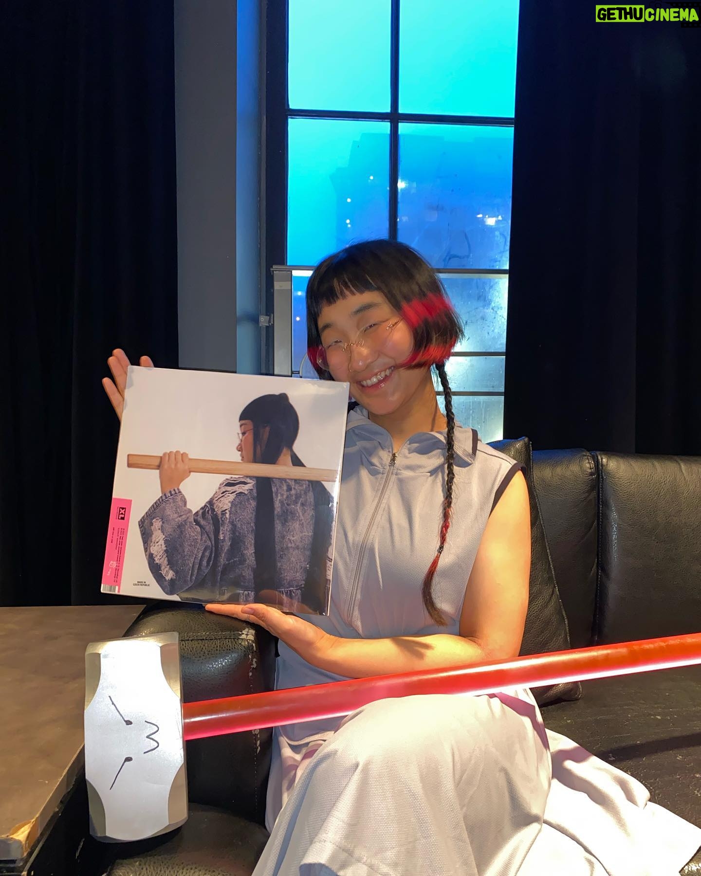 Yaeji Instagram - With A Hammer is out now!! my first album ๐ฅน shouts out to all the friends and collaborators on this album and everyone who helped bring Hammer to life alsooo we are on tourrrr! ty for kicking it off last night Vancouver ๐ see u all soon