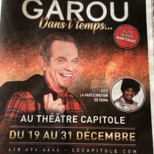 Yama Laurent Instagram - Le coach @garouofficial Sera du 19 au 31 Décembre au Capitole pour une fin d’année en toute beauté sous la neige et les sapins ☃️☃️❄️❄️🌲🌲🎄🎄❤️❤️🥳Il m’a fait honneur de m’embarquer alors on attend que vous les fiers complices , ce sera Merveilleux 🌸🥰🎁 À Bientôt ☺️