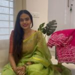 Yamuna Chinnadurai Instagram - Selaiyum Ravikaiyum Saree : Isha semi soft organza (no pallu) Blouse : running itself Colour : Rani pink trending colour Dm for order #onlineshopping #onlineshop #onlineboutique