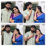 Yamuna Chinnadurai Instagram - Vijay and Sneha. A fun duo. It was so much fun working with you @yamuna__chinnadurai 😍🤗 Looking forward to many more combos to come. End of an era #vidhyano1 #vidhyano1 #vijay #sneha #zeetamil #zee5 #era #actor #pair #serialpair #serial #endofanera #era