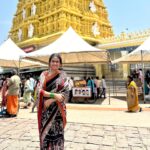 Yamuna Chinnadurai Instagram - Eesanin pange varuga #mysorechamundeshwari🙏 #mysore