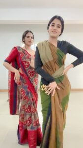 Yamuna Chinnadurai Instagram - One take moment 😂🤣