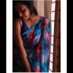 Yamuna Chinnadurai Instagram - Saree @selaiyum_ravikaiyum Saree: chiffon rainbow 🌈 Blouse: no contract blouse Saree length 6.5m ( 1 meter extra for blouse) Dm for order and details
