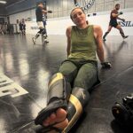 Yana Santos Instagram - Sparring day 💚 Patiently waiting for fight news💪 @hayabusacombat