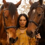 Yang Ge Instagram - Model: @yangge_ Horses & Location: @reitanlage_kladow Creator & Photographer: me @as_photo_de
