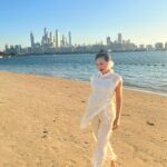 Yang Ge Instagram – Sunset 🌅 in Dubai