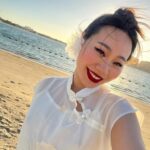 Yang Ge Instagram – Sunset 🌅 in Dubai