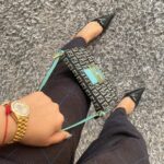 Yang Ge Instagram - Sunglasses @fakoshima Watch:Rolex Bag:Fendi Shirt : a gift from @oceaninsidejewellery Trousers: Bershka (bought 4 years ago for 10€🤌🏼) Shoes: PRADA Perfume: today I use diptyque “Doson” Full video on my TikTok