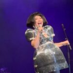Yang Ge Instagram – Disco forever 💎Dress by @marinahoermanseder