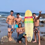 Yany Prado Instagram - Surf with my friends, oh yeah !!! ☀️🏄🏽‍♂️🌊🏄🏽🏝