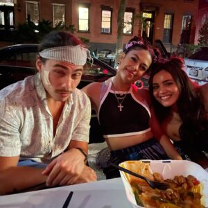 Yara Martinez Instagram - Half our cast wrapped and I wasn’t ready for it😭 can’t wait for you all to see the immense talent of @andreamlondo @nickcreegan @nick_v_cirillo here are some BTS of these beautiful humans 🥚🥚🥚