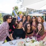 Yara Martinez Instagram - Happy Valentine’s from my fave Galentine’s💞 thank you @gloriakellett @elsamariecollins @angeliquecabral for bringing us all together and @evalongoria for always elevating us and hosting in your beautiful home- what vision boards are made of 💘 Décor - @marketingstudiola Chef – @hungrybearcatering Florals - @butterflyfloral Jewelry - @baublebar Tequila - @casadelsoltequila Cookies - @dulcebellasweets Events - @wearejunecollective Photos - @carlosericlopez