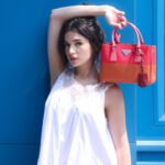 Yara Mustafa Instagram – Our love is pink and orange. Find the color of your love with the new #PradaGalleria @prada