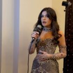Yara Mustafa Instagram - Some special moments from a very special night! Thank you @voguearabia @mrarnaut for bringing us together for a beautiful night of celebration! #vogueballofarabia 🤍 An even bigger thank you to @jad.toghuj and @nour_muhtaseb for custom making this gown in 3 days and bringing this vision to life. Truly a dream team!