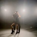 Yara Mustafa Instagram - some a’ish balak behind the scenes shot by my favv @elisalameh_ on film!! @stephanietoumaa thank u for being the best choreographer evaaaaa and making this the most special experience ily 🫶🏻