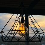 Yare Santana Instagram - ✿𝒮𝓊𝓃𝓈𝑒𝓉✿ • • • #blue #rizos #luz #lavanda #roof #sunset