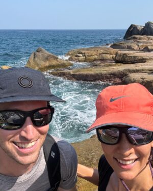 Yarinda Bunnag Instagram - Big day climbing on an awesome rock by the ocean.