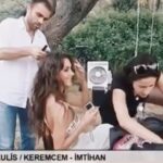 Yasemin Hadivent Instagram - Posted @yaseminhadiventfan 🌟✨ Haziran2009 / İmtihan Klibi Kamera Arkası #yaseminhadivent & #keremcem