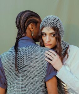 Yasmeen Fletcher Instagram - Knight in Shining Streetwear Photos by: @serenacflickz Creative director: @ceiliann Styling: @car1t0n H/MU: @ceili.mua Producer: @kev_.n