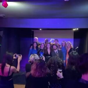 Yasmine Alice Instagram - The premiere of my baby The Interpreter! Thank you for the support, my heart is full. ♥️🎬🧿 Grateful for all the beautiful compliments on the film which I wrote, produced and starred in, and for my brilliant cast and crew! 🐈‍⬛ #filmproducer #filmwriter #actress #filmmaker #ukfilmmakers